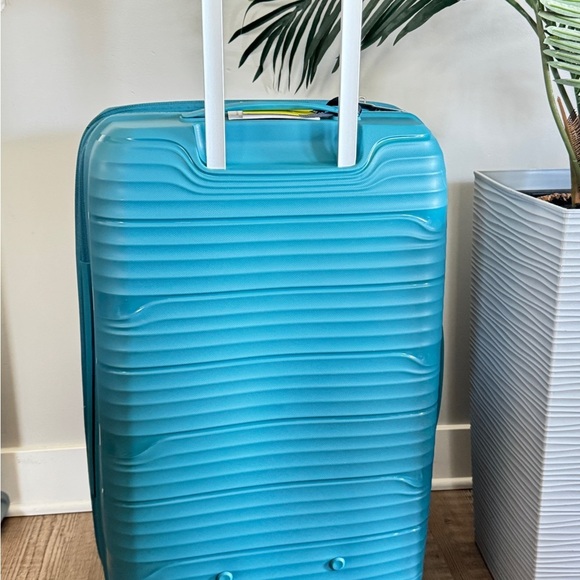 DELSEY Paris Dune Hardside Exp Luggage Spinner Wheels, Checked-Medium 25 Inch - Picture 15 of 16